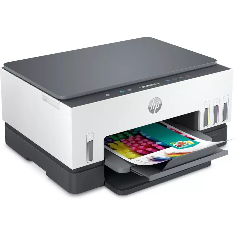 Daudzfunkciju printeris HP Smart Tank 670 — termālā tintes, krāsu, A4, Wi‑Fi/Bluetooth, duplekss, 4800x1200 DPI