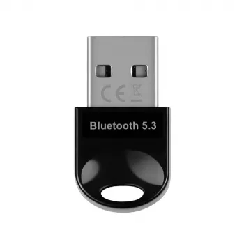 SAVIO BT-060 USB Bluetooth 5.3 + EDR adapteris, 3 Mb/s, 20m darbības rādiuss