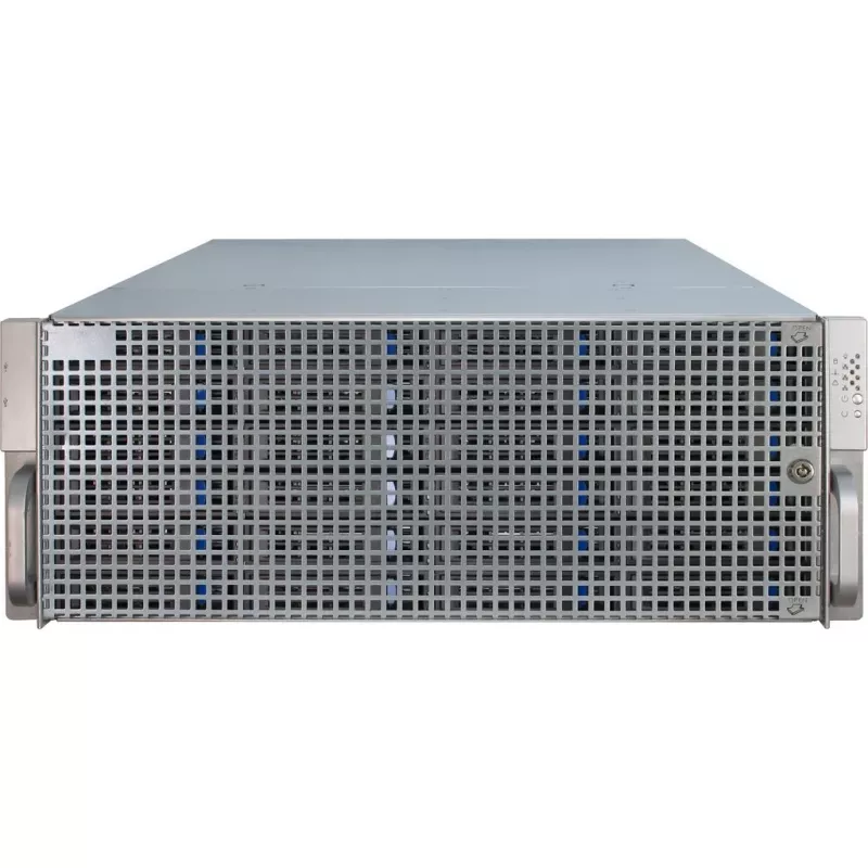 Servera korpuss Inter-Tech 4U-4424 Rack Melns, Sudrabs