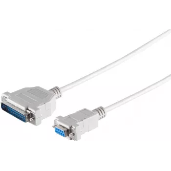 ShiverPeaks 78065-5 Sub-D kabelis 5 m, 9-pin (DE-9) uz 25-pin