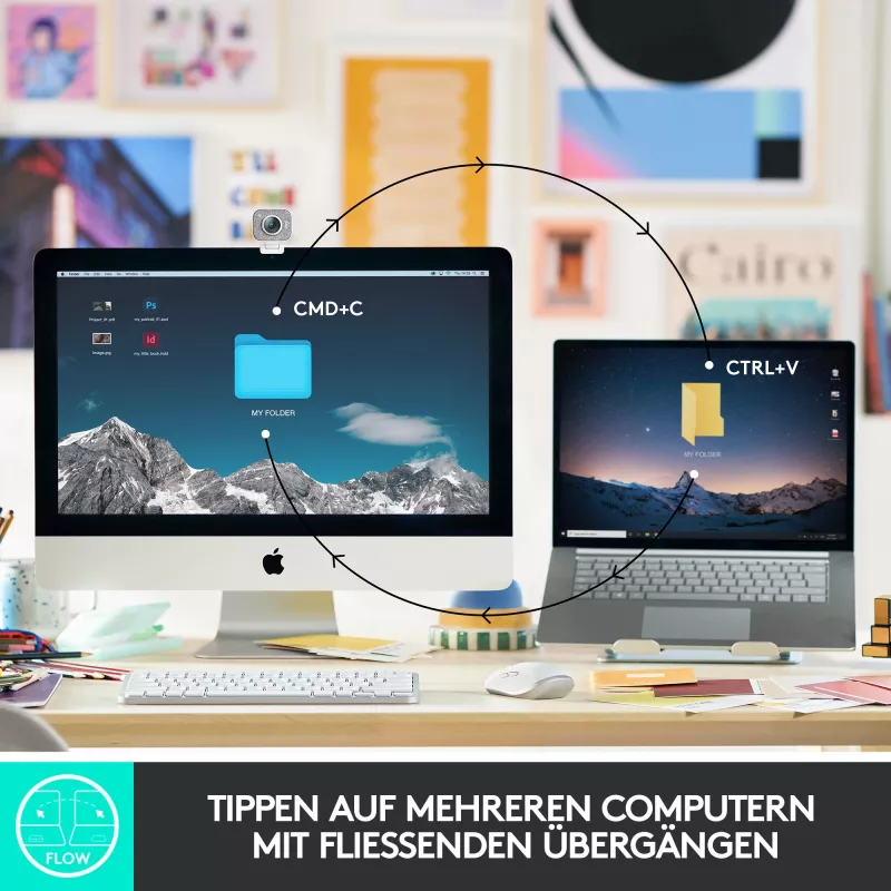 Logitech MX Keys Mini bezvadu izgaismota tastatūra grafīta - UK - starptautiska