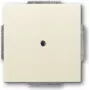 BUSCH JAEGER 1742-82 – Balts metāla rāmis, spīdīgs, 63 mm x 63 mm