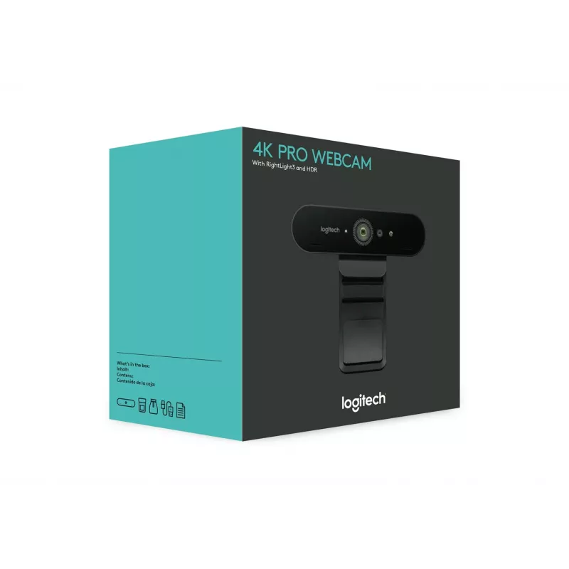 Webkamera Logitech BRIO ULTRA HD PRO 13 MP 4096x2160 USB 3.2