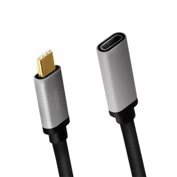 LogiLink USB 3.2 Gen 2 kabelis CUA0105 0.5m USB-C melns pelēks