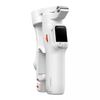 Hohem iSteady V3 Ultra (balts) – 3 asu stabilizators ar AI izsekošanu
