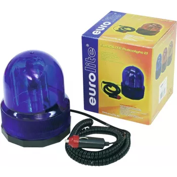 EUROLITE policijas gaisma COL-1221 — 12 V, 21 W, zils rotējošs bāksignāls