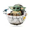 LEGO STAR WARS 75403 Grogu ar peldošu ratiņu