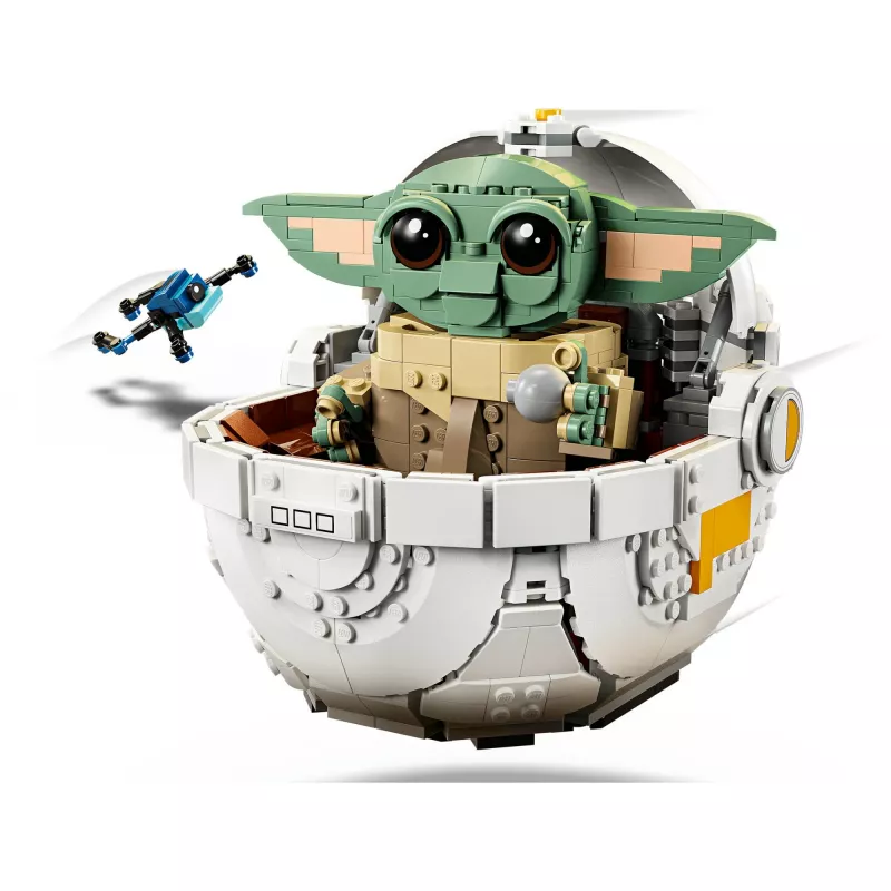 LEGO STAR WARS 75403 Grogu ar peldošu ratiņu