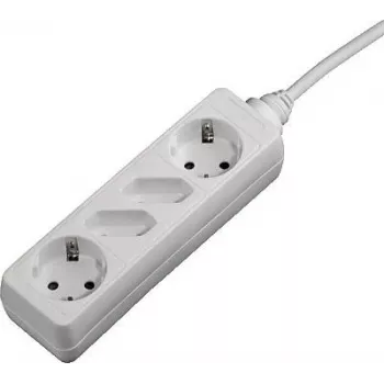 Hama 00121921 pārsprieguma aizsargs Balts 4 kontaktligzdas 230 V 1.4 m
