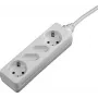 Hama 00121921 pārsprieguma aizsargs Balts 4 kontaktligzdas 230 V 1.4 m