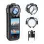 Lēcu aizsargi Puluz PU750T Insta360 X5 – Snap-On aizsargājošs lēcu vāciņu komplekts