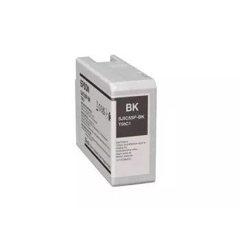 Epson SJIC55 (BK) oriģinālā melnā tintes kasetne ColorWorks CW-D6500/D6000