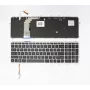 Klaviatūra HP Envy TouchSmart: 15-J, 17-J, M7-J, 17T-J su rėmeliu ir pašvietimu