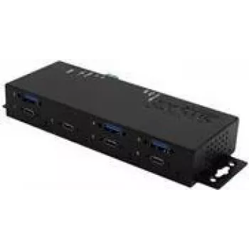 Exsys EX-1237HMVS - USB centrmezgls - 3 x USB 3.2 Gen 2 + 4 x USB-C 3.2 Gen 2