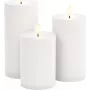 Goobay 3er-Set LED sveces āra lietošanai (64786)