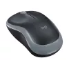 Logitech M185 Bezvadu optiskā pele Ambidextrous Pelēka 910-002238