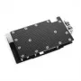 Alphacool 10261 Aizmugures plāksne Alumīnijs Hroms Varš Melns 95.7mm