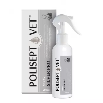 Antiseptisks aerosols dzīvniekiem JM Sante Polisept Vet Silver Pro 200 ml