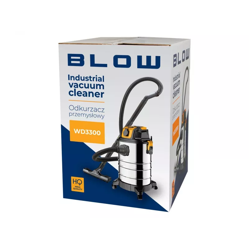 Rūpnieciskais putekļsūcējs BLOW WD3300 ar 230V kontaktligzdu 2000W