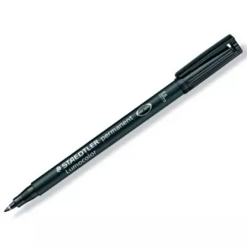Permanentais marķieris ar lodes galu Staedtler 318-9 Melns 10 gab.
