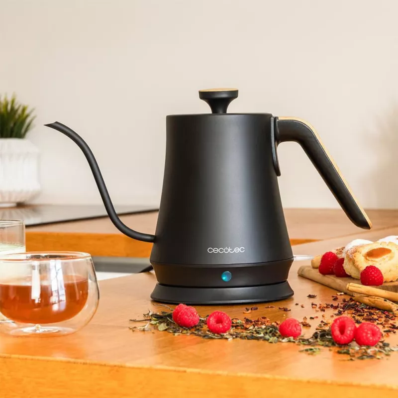 Elektriskā tējkanna Cecotec Thermosense 500 1 L 1200 W Melna