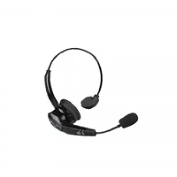 Zebra HS3100 Bezvadu Bluetooth austiņas ar galvas saiti, birojam/zvanu centram, melna