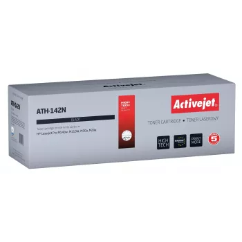 Activejet ATH-142N tonera kasetne HP printerim, aizstāj HP 142A HP142A W1420A; Supreme; 950 lpp; melna; ar mikroshēmu
