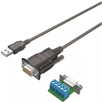 USB 2.0 uz RS422/RS485 adapteris Unitek Y-108301-1.5M ar FTDI mikroshēmu, 1.5 m kabelis