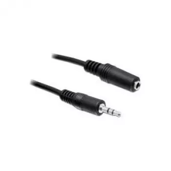 Audio kabelis DeLOCK 3.5 mm – 3.5 mm 5 m Melns