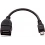 ALLNET USB_OTG_TYPA_MICRO 0.1m Micro-USB A USB A Melns USB kabelis