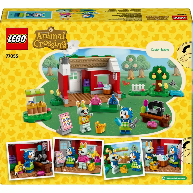 LEGO Animal Crossing 77055 Able Sisters Apģērbu veikals