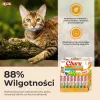 Kaķu gardumi INABA Churu Variety Box — vistas pastas kārumi, 40 × 14 g, bezgraudu, bez lipekļa un sojas
