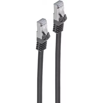 Tīkla kabelis ShiverPeaks BS08-39055 RJ-45 Cat7 5m Melns