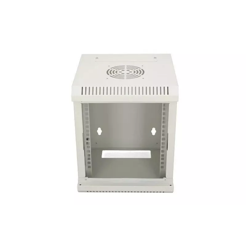 Sienas stiprinājuma rāmis Extralink Rackmount korpuss 6U 10 collu Pelēks Atslēgas slēdzene Kabeļu pārvaldība
