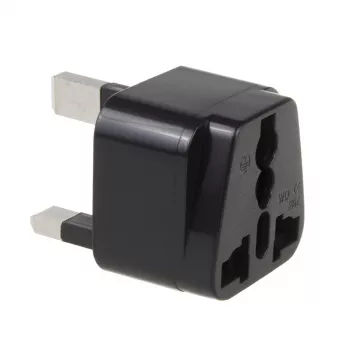 Adapter no Lielbritānijas uz Eiropas kontaktligzdu 13A