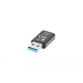 Bezvadu USB tīkla adapteris LANBERG NC-1200-WI, WLAN USB 3.0, 2x iekšējās antenas 2 dBi, līdz 1167 Mbit/s