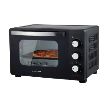 Mini krāsns ESPERANZA EKO008N — 20 L, 1280 W, līdz 230°C, mehānisks taimeris