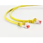 Tīkla kabelis ShiverPeaks 75725-AY CAT 6A S/FTP PIMF, ekranēts 4 pāri, 10G Ethernet