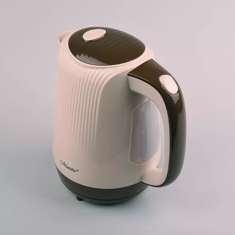 Feel-Maestro MR042 bēša elektriskā tējkanna 1,7 L Bēša, Brūna 2200 W