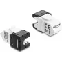 DELOCK Keystone modulis RJ45 ligzda uz LSA Cat.6A 45° leņķa neekranēts 180°