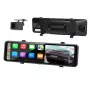 BLACKBOX DVR F620 CarPlay Android video ierakstītājs ar aizmugures kameru