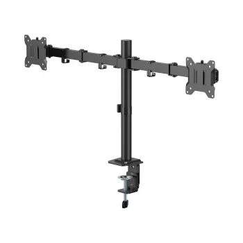 Sbox LCD-352/2-3 Divu Monitoru Galda Stiprinājums (17-32/2x10kg/100x100)