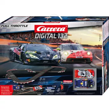 Carrera DIGITAL 132 Full Throttle trase — digitālā sacīkšu trase 1:32 mērogā