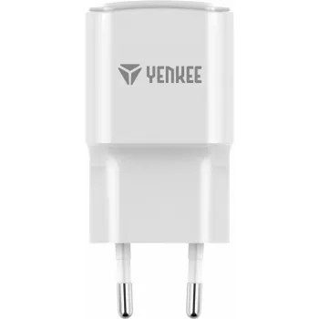 YENKEE USB A sienas lādētājs 12W 2.4A