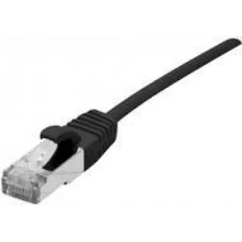 Dexlan tīkla kabelis 1 m Cat6a S/FTP Melns 858737