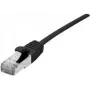Dexlan tīkla kabelis 1 m Cat6a S/FTP Melns 858737