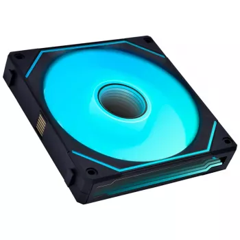 140 mm Lian Li UNI FAN SL-INF Reverse Blade RGB korpusa ventilators, modelis UF-RSLIN140-1B