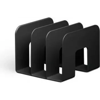 Žurnālu statīvs Durable ECO Plastic Black