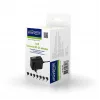 EnerGenie EG-MC-008 Barošanas avots/invertors 12 W Melns