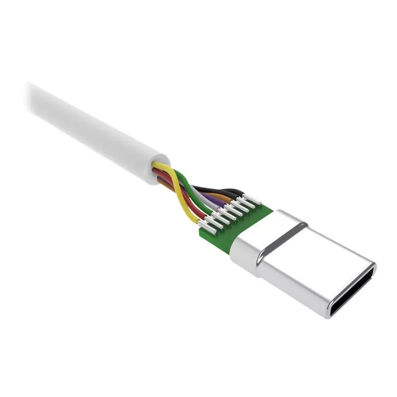 USB kabelis Silicon Power Boost Link PVC LK10AC 1m USB A - USB C balts